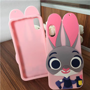 3D carton silicone phone case