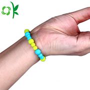 Silicone bead bracelet