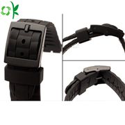 Silicone watch strap