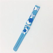 Silicone watch strap