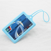 Single Color Silicone Luggage Tag