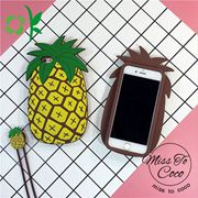 3D carton silicone phone case