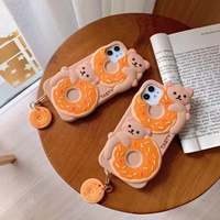 3D carton silicone phone case