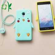 3D carton silicone phone case