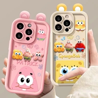 3D carton silicone phone case