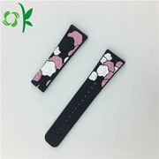 Silicone watch strap