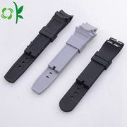 Silicone watch strap