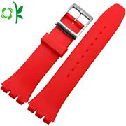 Silicone watch strap