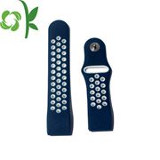 Silicone watch strap