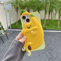 3D carton silicone phone case