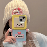 3D carton silicone phone case