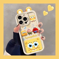 3D carton silicone phone case