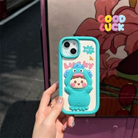 3D carton silicone phone case