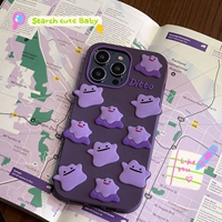 3D carton silicone phone case