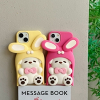 3D carton silicone phone case