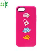 3D carton silicone phone case