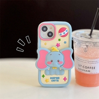 3D carton silicone phone case