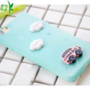 3D carton silicone phone case