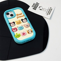 3D carton silicone phone case