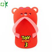 3D carton silicone phone case