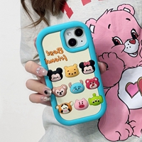 3D carton silicone phone case