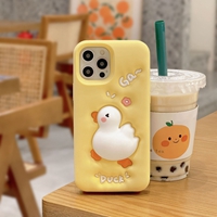 3D carton silicone phone case