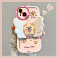 3D carton silicone phone case