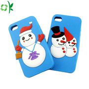 3D carton silicone phone case