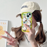 3D carton silicone phone case
