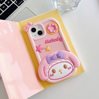 3D carton silicone phone case
