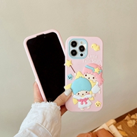 3D carton silicone phone case