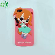 3D carton silicone phone case