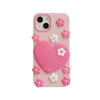 3D carton silicone phone case