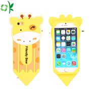 3D carton silicone phone case