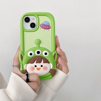 3D carton silicone phone case