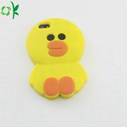 3D carton silicone phone case
