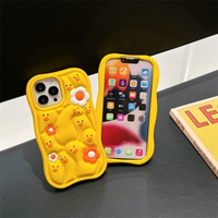 3D carton silicone phone case
