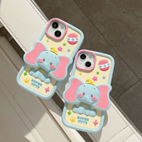 3D carton silicone phone case