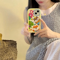 3D carton silicone phone case