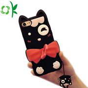 3D carton silicone phone case
