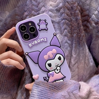 3D carton silicone phone case