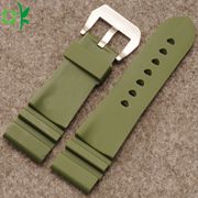Silicone watch strap