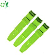 Silicone watch strap