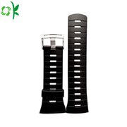 Silicone watch strap