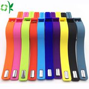 Silicone watch strap