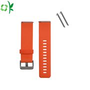 Silicone watch strap