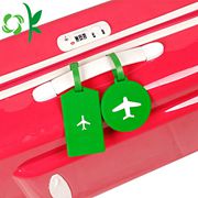 3D Logo Silicone Luggage Tag