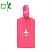 3D Logo Silicone Luggage Tag