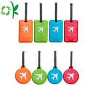 3D Logo Silicone Luggage Tag