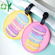 3D Logo Silicone Luggage Tag